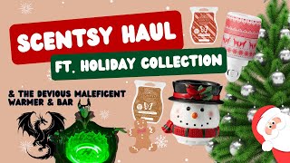 Scentsy Warmer amp Wax Haul ft Disneys Maleficent Made for Mayhem amp Holiday Collection scentsy [upl. by Alissa]