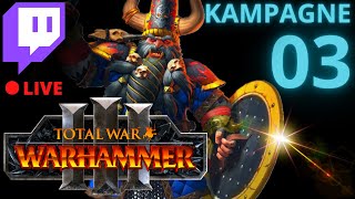 Zhatan der Schwarze  Sehr schwer  Total War Warhammer 3 Immortal Empires LiveGameplay 03 [upl. by Sadoc]