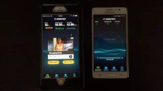 Verizon 4G LTE vs MetroPCS TMobile 4G LTE Speed Test [upl. by Maller]