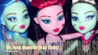 My Fake Monster High Dolls From China [upl. by Mintz]