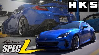 HKS HiPower SPECL Exhaust  2022 Subaru BRZGR86 [upl. by Nerrot]