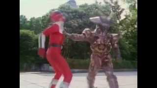 Mirai Sentai Timeranger Episode 28  TimeReds crushed helmet [upl. by Rotow]