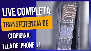 Substituição de CI de touch iphone 11 Mensagem na tela [upl. by Smitty503]