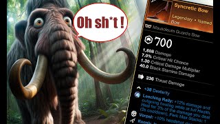 New World 700 GS Syncretic Bow  Mammoth Hunter Build [upl. by Sirroned]