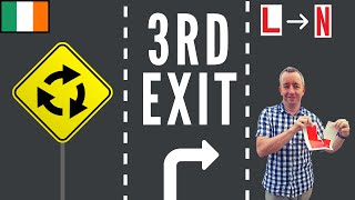 Roundabouts  3rd Exit Clearly Explained [upl. by Katz]