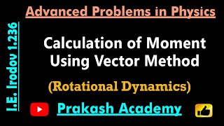 Physics Rotational Motion Problem Irodov 1236 [upl. by Myer]