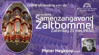 Samenzangavond Zaltbommel met Pieter Heykoop [upl. by Ybot]