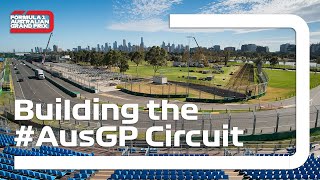 Building Melbournes iconic F1 Grand Prix Circuit [upl. by Arihsaj]