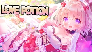 Nightcore  Love Potion Lyrics [upl. by Nyrad300]