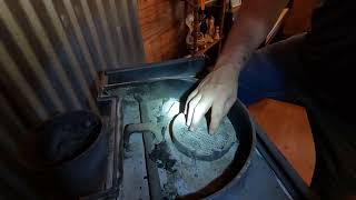 How To Replace Catalytic Combustor  Dutchwest Wood Stove  Model 2461 [upl. by Seraphim]