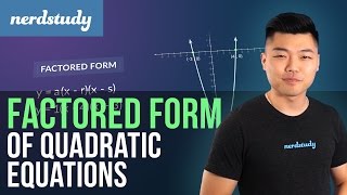 Factored Form of a Quadratic Equation  Nerdstudy [upl. by Alithea946]