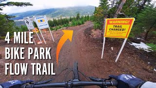 4K  MT BACHELOR Lava Flow  Full Trail POV [upl. by Aala208]