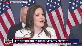 Rep Elise Stefanik named new chair of House Republicans  NewsNOW from FOX [upl. by Anwahsad]