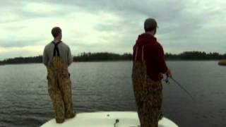 Red Drum Fishing Pamlico Sound North Carolina [upl. by Htiffirg349]