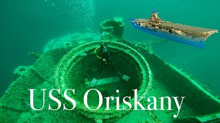 Worlds Largest Artificial Reef Diving the USS Oriskany in 2024 [upl. by Calisa]