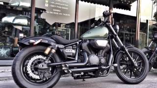 Yamaha Bolt 950 ท่อทรง VampH by OK Easy Shop [upl. by Nrublim]