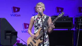 Pomplamoose  If You Think You Need Some Lovin VidCon 2014 [upl. by Calla592]