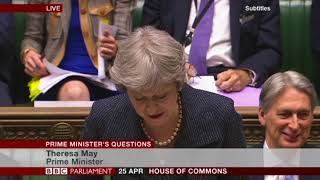 Homeopathy discussed by the UK Prime Minister Theresa May [upl. by Pettit570]