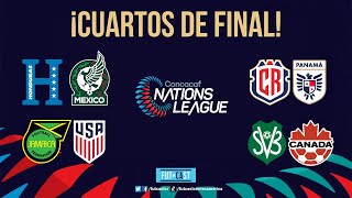 Etapa de definición en Nations League  CONCACAF  Cuartos de final [upl. by Almond926]