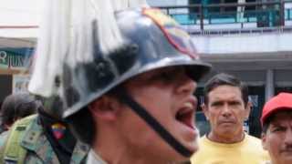 LA GLORIOSA BANDA DE GUERRA DEL PATRÓN MEJÍA EN DESFILE DE PROVINCIALIZACIÓN DE PASTAZA [upl. by Crocker612]