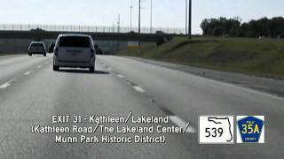 Interstate 4 Westbound  Lakeland Florida [upl. by Carlynne]