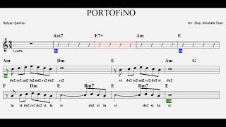 PORTOFİNOAmPlay AlongTrumpetFluteMelodicaViolinGuitarKeyboard [upl. by Thorrlow]