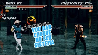 RAIDEN NERVOSO Vs JAREK  Vou Dar Choque No Seu Sistema  Mortal Kombat Edit  Gameplay Insana [upl. by Golliner]