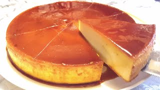 FLAN NAPOLITANO SOLO 3 INGREDIENTES Y TIPS PARA QUE TE SALGA PERFECTO [upl. by Hyland]