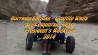 Split Mountain Ocotillo Wells Presidents Weekend Mid Travel Manx 2014 [upl. by Netneuq152]