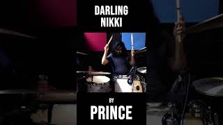 quotDarling Nikkiquot by Prince drumcover prince drums purplerain [upl. by Leumas36]