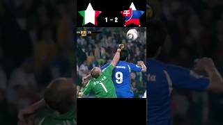 Slovakia 🆚 Italy worldcup 2010 match highlights shorts [upl. by Occir]