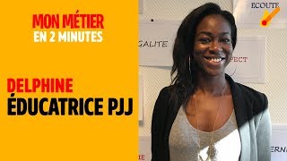 Educateurrice PJJ  Mon métier en 2 minutes [upl. by Ahsila237]