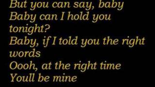 baby can i hold you tonight lyrics [upl. by Notnilk105]