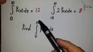 Integrals  Definite Integral التكامل المحدود [upl. by Ulda]