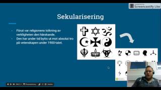 Världens religioner  sekulariseringen i Sverige [upl. by Asiulana]