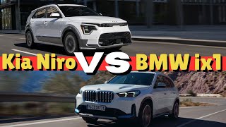 Kia Niro EV advance 2024 VS BMW iX1 xDrive30 M Sport 2024 [upl. by Kermie]