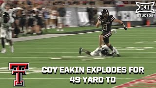 Coy Eakin Broke Free to Punch In this 49 Yard TD [upl. by Ecnarret910]