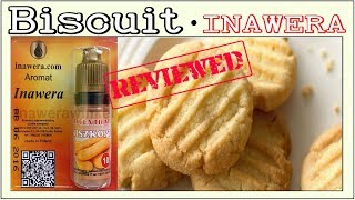 Biscuit Inawera Review amp Recipe Biscotti and Apple Pie Eliquids w INW  FA Flavors [upl. by Ahsirk]