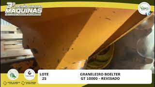 Lote 25  Graneleiro Boelter GT10000 [upl. by Annyl]