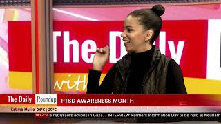 THE DAILY ROUND UP WITH NINA  PTSD Awareness Month  nbc [upl. by Gnahk]