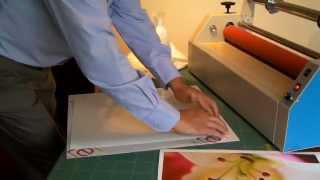 How to laminate a photo onto an Acrylic sheet [upl. by Redfield]