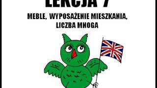 LEKCJA 7 meble wyposażenie mieszkania liczba mnoga [upl. by Reube856]