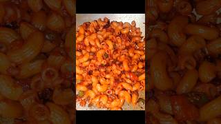 Red pasta 🤤🔥♥️cooking minivlog shorts [upl. by Gehlbach116]