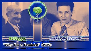 Simone de Beauvoir “Why I”m a Feminist” 1975 [upl. by Roselle]