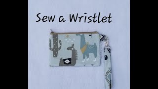 Sew a Wristlet  Sew for the Holidays [upl. by Cybill676]