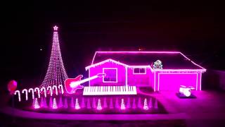 quotLet It Goquot Frozen Christmas Lights Show 2014 as Seen on Great Christmas Light Fight [upl. by Berkie]