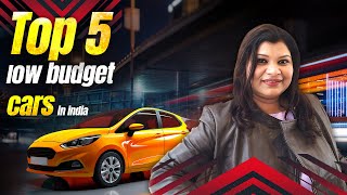 Top 5 low budget cars in india 2024 🔥  most cheapest cars in India  Best cars under 5 lakh [upl. by Bernadine607]