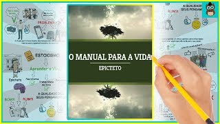 O MANUAL PARA A VIDA  Epicteto  Resumo Animado  ESTOICISMO [upl. by Arramas]