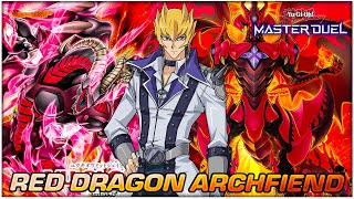 Red Dragon Archfiend Resonator Deck  Return of the King  Scarred Dragon YuGiOh Master Duel [upl. by Salaidh983]