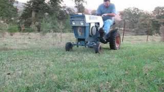 Old Garden Tractor Wheelies [upl. by Idzik]